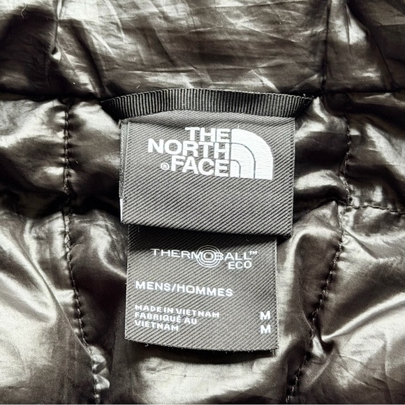 The North Face Men’s Thermoball Black Puffer Jacket - Picture 8 of 9
